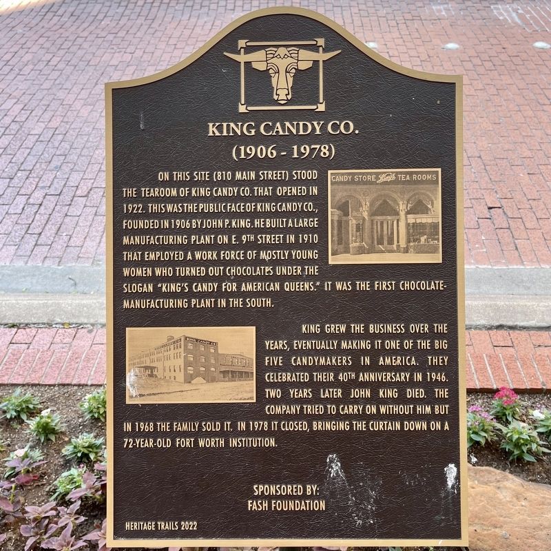 King Candy Co. Marker image. Click for full size.