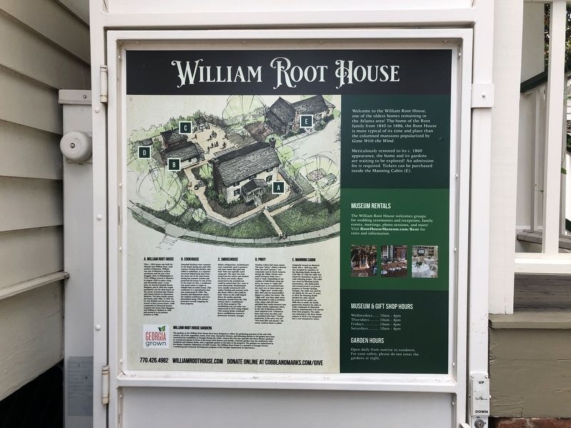 William Root House Marker image. Click for full size.