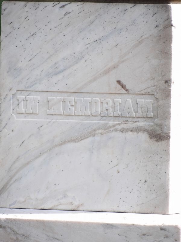 20th Army Corps Monument closeup image. Click for full size.
