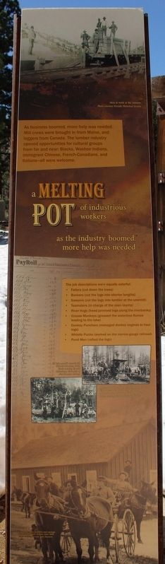 A Melting Pot. Click for full size. A Melting Pot image. Click for full size.