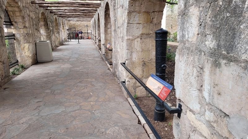 The view of the four sets of markers and cannons. Click for full size. The view of the four sets of markers and cannons image. Click for full size.
