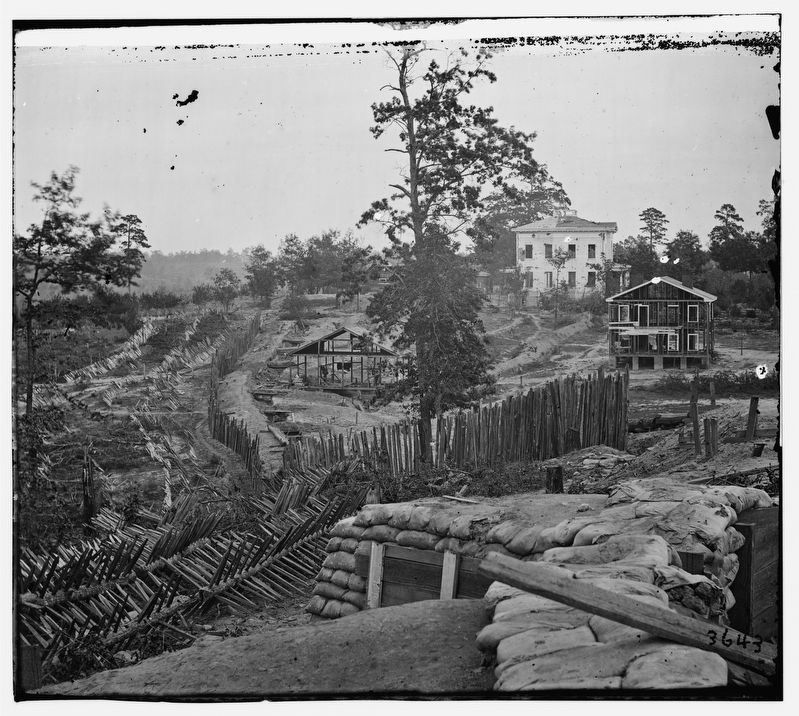 Atlanta fortifications image. Click for full size.