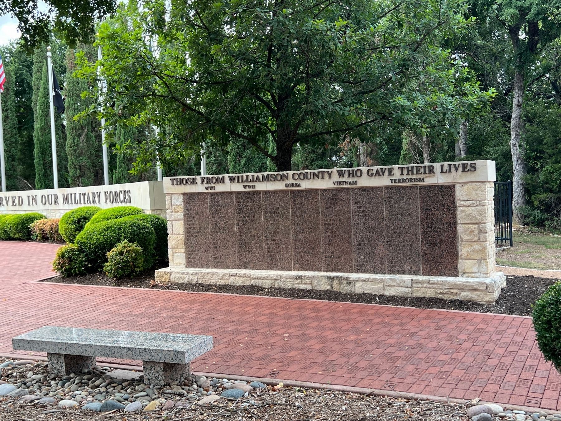 Commemorating those killed in action.. Click for full size. Commemorating those killed in action. image. Click for full size.