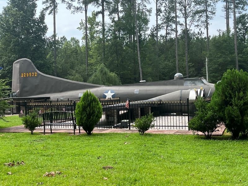 American Legion B-17 Veterans Memorial Park Marker. Click for full size. American Legion B-17 Veterans Memorial Park Marker image. Click for full size.