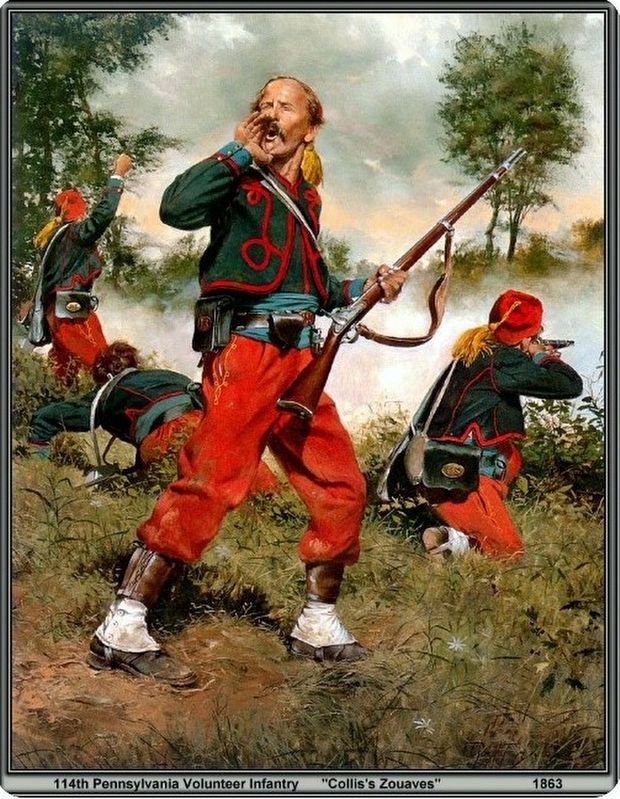 Collis Zouaves image. Click for full size.