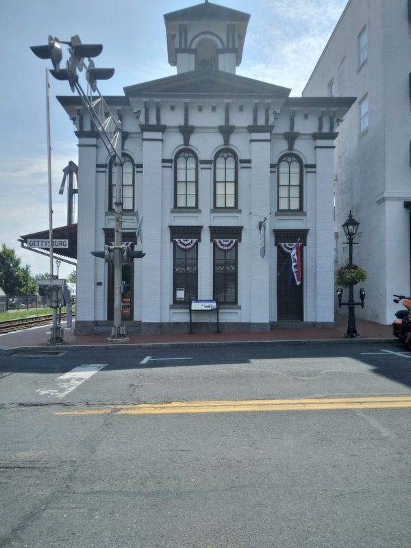 Hub of History Marker. Click for full size. Hub of History Marker image. Click for full size.
