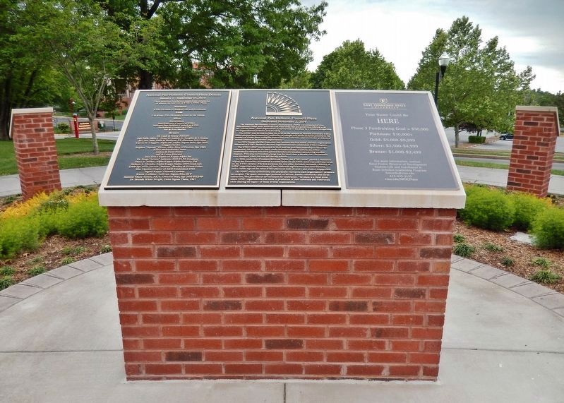 National Pan-Hellenic Council Plaza Marker. Click for full size. National Pan-Hellenic Council Plaza Marker image. Click for full size.