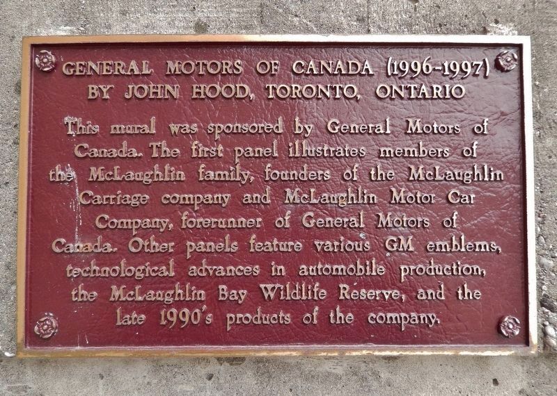 General Motors of Canada Marker image. Click for full size.
