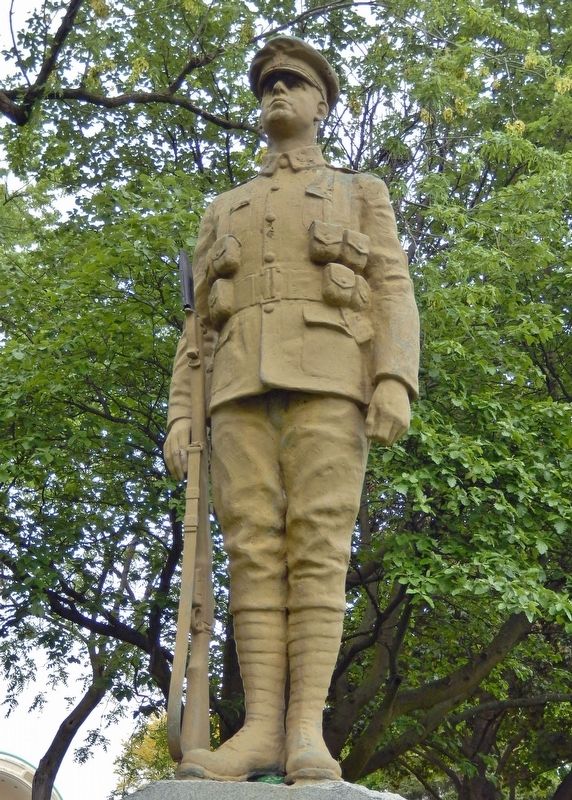 Canadian Corps Association Memorial Statue image. Click for full size.