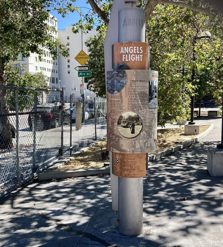 Angels Flight Marker. Click for full size. Angels Flight Marker image. Click for full size.