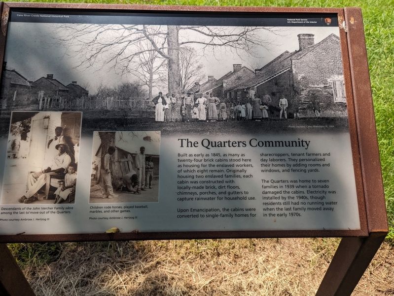 The Quarters Community Marker. Click for full size. The Quarters Community Marker image. Click for full size.