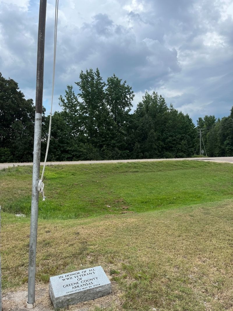 In Honor of all WW II Veterans of Greene County Marker. Click for full size. In Honor of all WW II Veterans of Greene County Marker image. Click for full size.