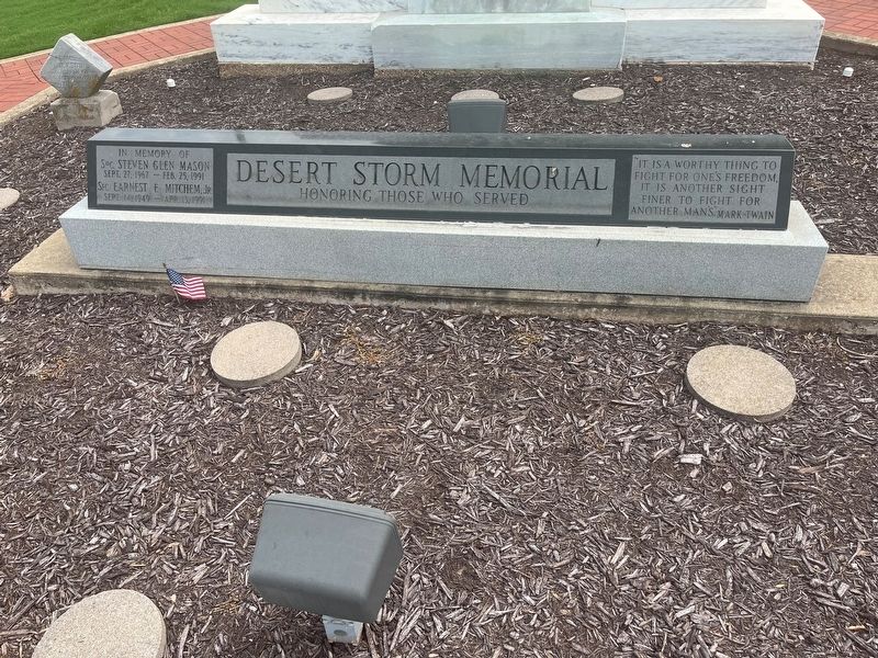 Desert Storm Memorial image. Click for full size.