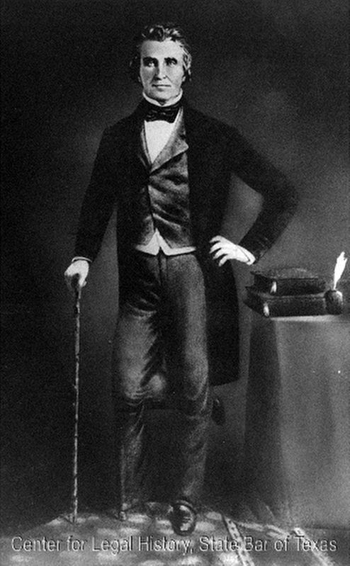 Robert McAlpin Williamson. Click for full size. Robert McAlpin Williamson image. Click for full size.