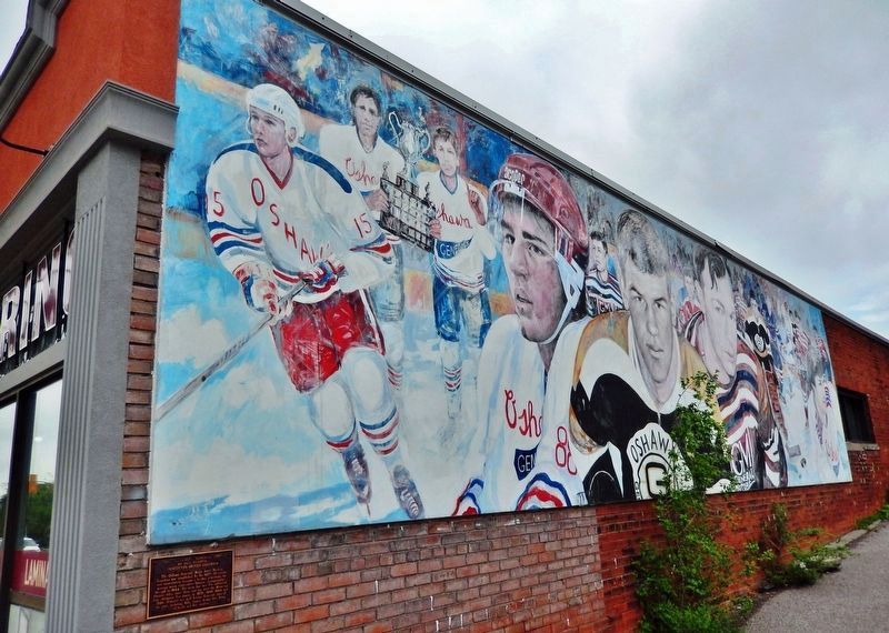 Oshawa's Famous "Generals" Marker image. Click for full size.