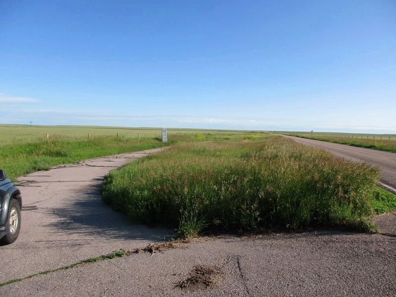 Fort Laramie - Fort Robinson Trail Marker Missing. Click for full size. Fort Laramie - Fort Robinson Trail Marker Missing image. Click for full size.