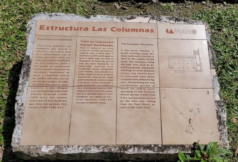 Estructura Las Columnas / The Columns Structure Marker image. Click for full size.