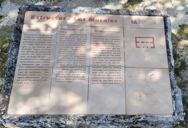 Estructura Los Murales / The Murals Structure Marker image. Click for full size.