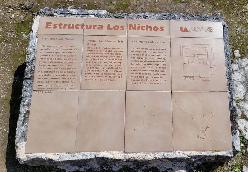 Estructura Los Nichos / The Niches Structure Marker image. Click for full size.