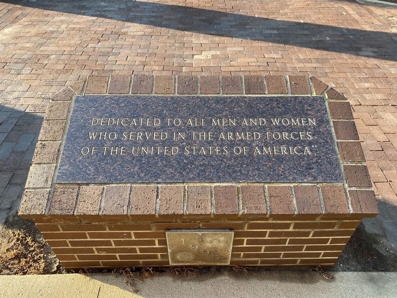 Canton Veterans Memorial Marker image. Click for full size.