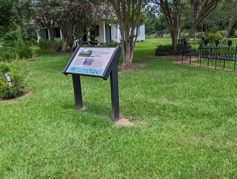 African House and Clementine Hunter's Murals Marker image. Click for full size.