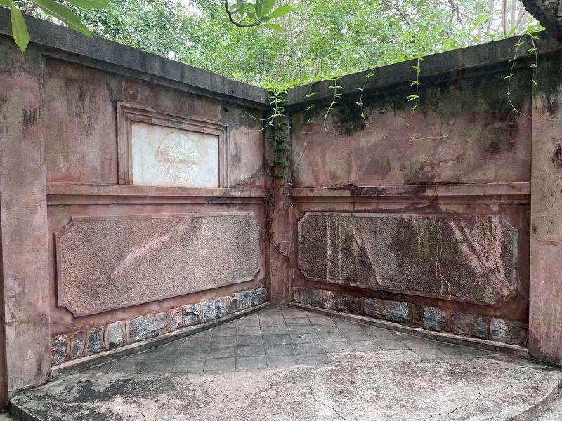 Southeast Corner,<br>the Damaged and Rebuilt Corner of the Memorial image. Click for full size.