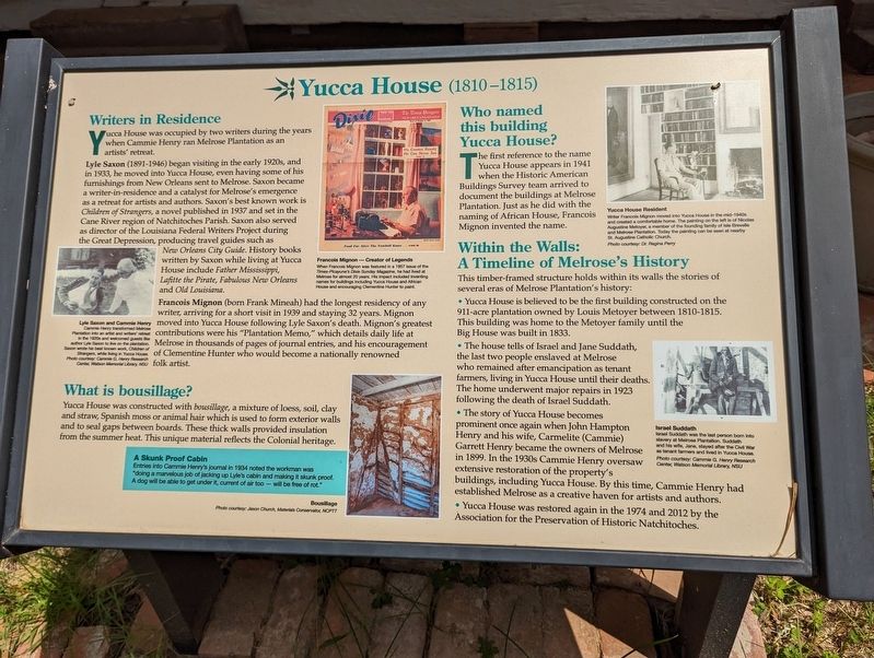 Yucca House Marker image. Click for full size.