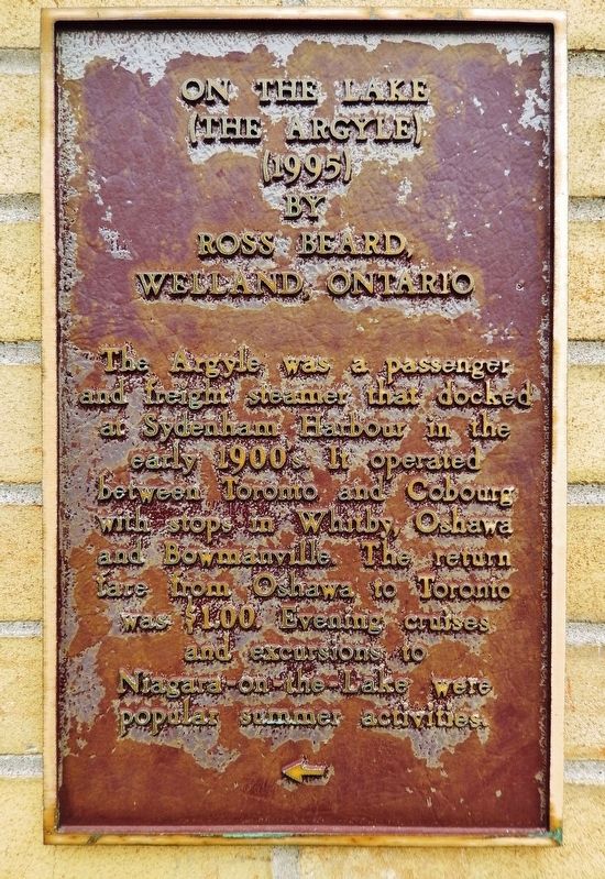 On The Lake (The Argyle) Marker image. Click for full size.