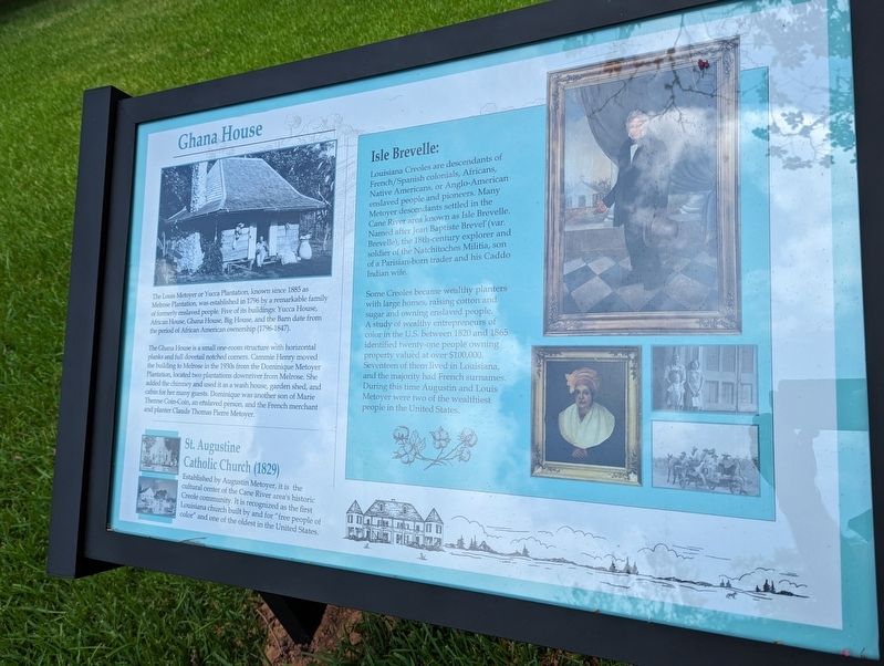 Ghana House Marker. Click for full size. Ghana House Marker image. Click for full size.