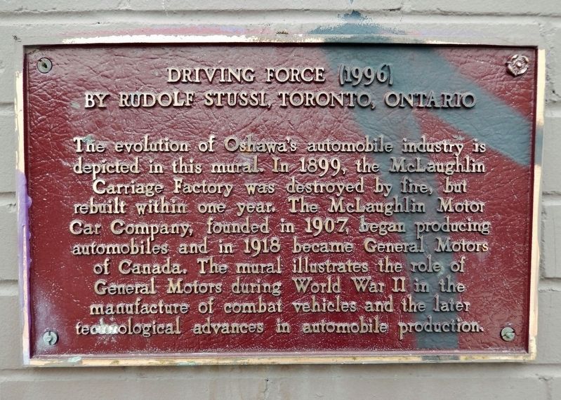 Driving Force Marker. Click for full size. Driving Force Marker image. Click for full size.