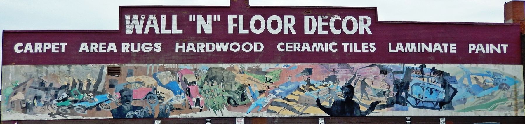 Driving Force Mural. Click for full size. Driving Force Mural image. Click for full size.