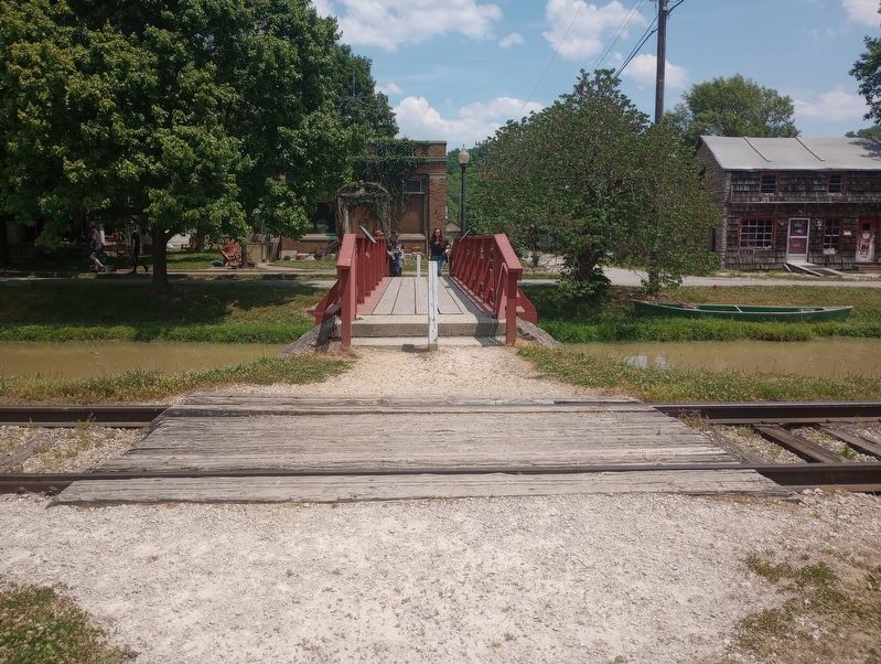 Building the Whitewater Canal Marker. Click for full size. Building the Whitewater Canal Marker image. Click for full size.
