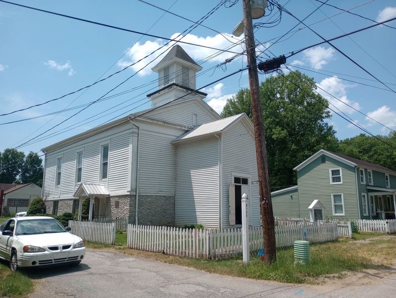 Methodist Episcopal Church Marker. Click for full size. Methodist Episcopal Church Marker image. Click for full size.