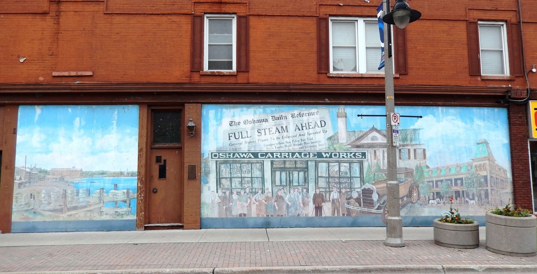 Full Steam Ahead Mural image. Click for full size.