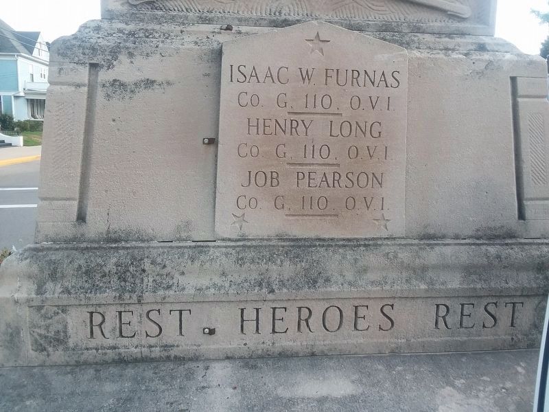 Newton Township Civil War Memorial image. Click for full size.