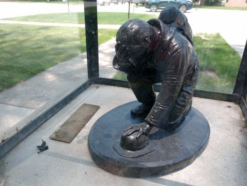 Miniature of FDNY's Spet. 11th Memorial. Click for full size. Miniature of FDNY's Spet. 11th Memorial image. Click for full size.