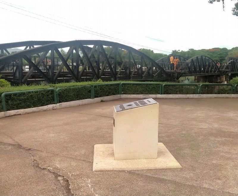 VFW POW Kanchanaburi Memorial at the Bridge over the River Khwae Yai image. Click for full size.