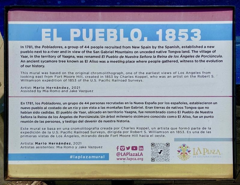 El Pueblo Marker image. Click for full size.