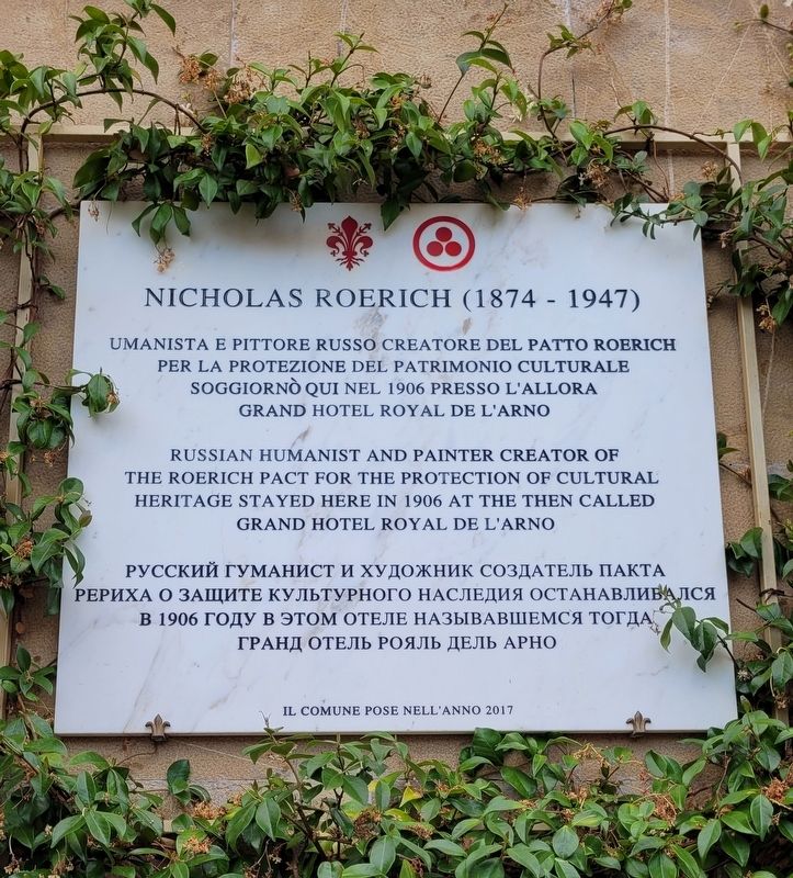Nicholas Roerich Marker image. Click for full size.