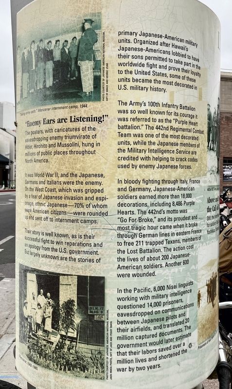 Little Tokyo Marker. Click for full size. Little Tokyo Marker image. Click for full size.