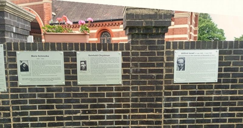 Wilfrid Israel Marker. Click for full size. Wilfrid Israel Marker image. Click for full size.