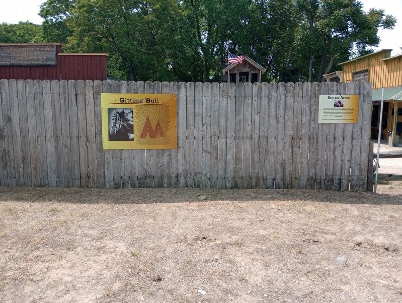 Sitting Bull Marker. Click for full size. Sitting Bull Marker image. Click for full size.