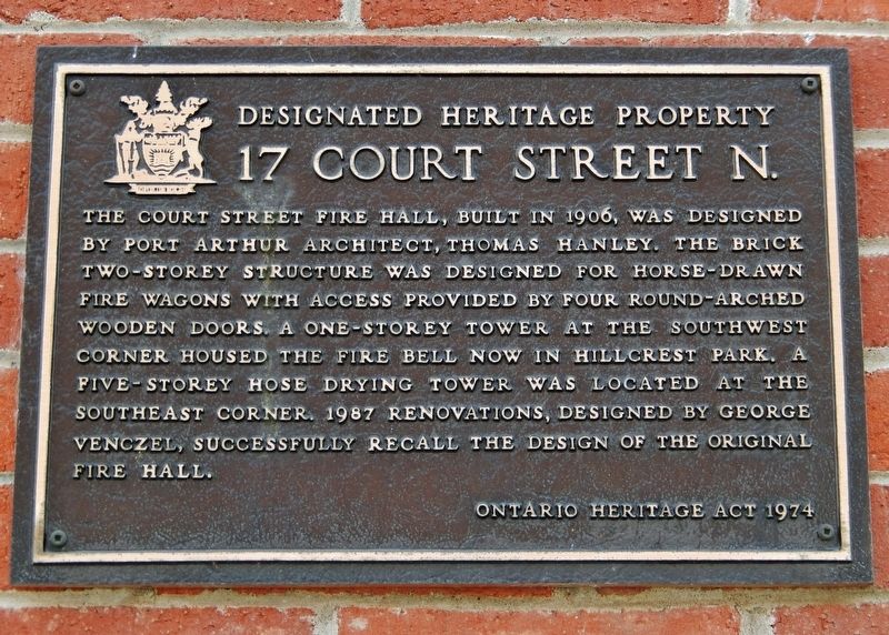 17 Court Street N. Marker image. Click for full size.