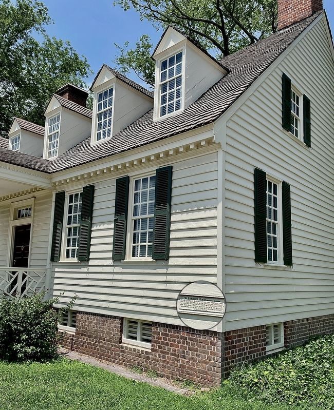 Dr. Barraud House Marker. Click for full size. Dr. Barraud House Marker image. Click for full size.