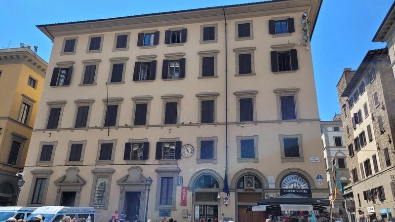 The Marker is located at the entrance to the Museo delle Misericordia. Click for full size. The Marker is located at the entrance to the Museo delle Misericordia image. Click for full size.