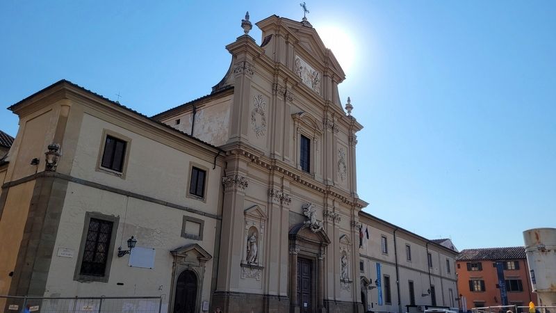 The view of the Church of Saint Mark and Marker from across the street. Click for full size. The view of the Church of Saint Mark and Marker from across the street image. Click for full size.