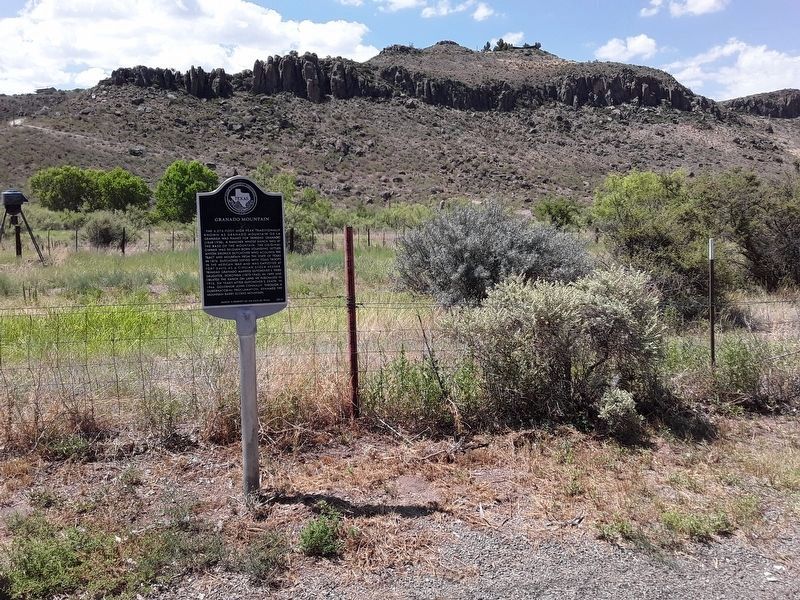 Granado Mountain Marker. Click for full size. Granado Mountain Marker image. Click for full size.