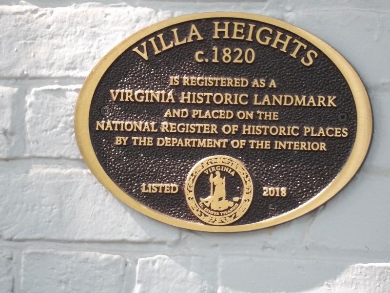 Villa Heights Second Marker image. Click for full size.