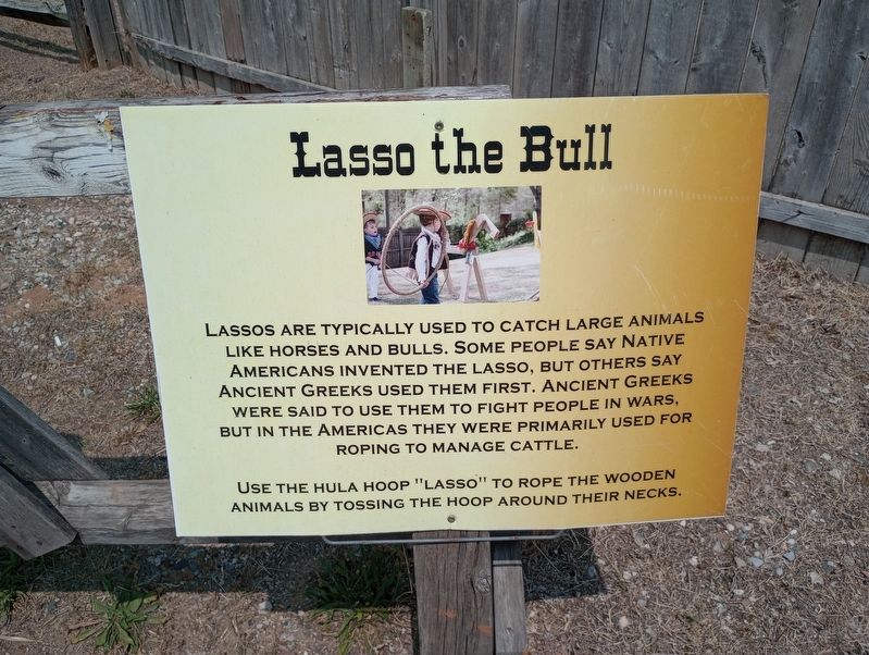 Lasso the Bull Marker image. Click for full size.