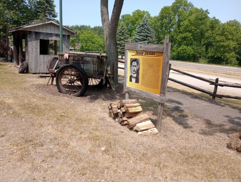 Jesse James Marker image. Click for full size.
